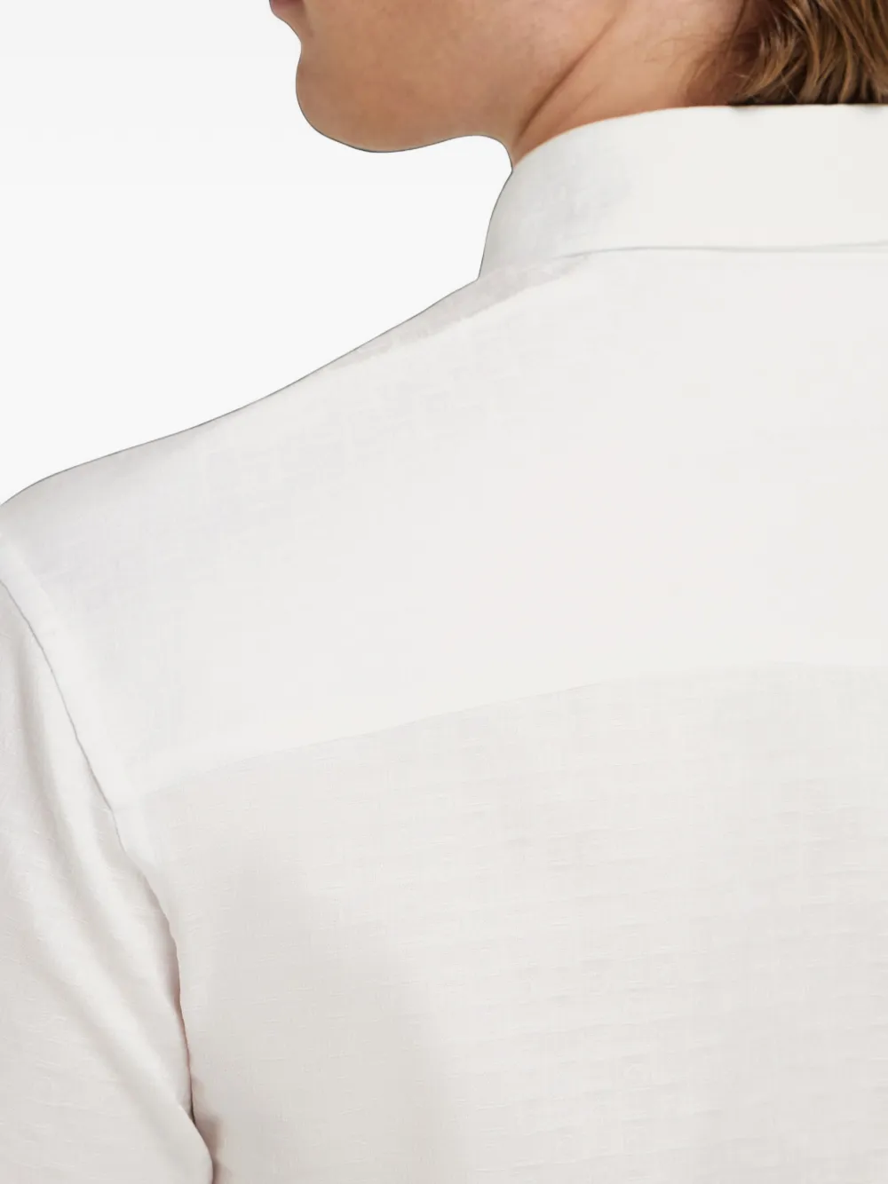 Ferragamo -monogram shirt Wit