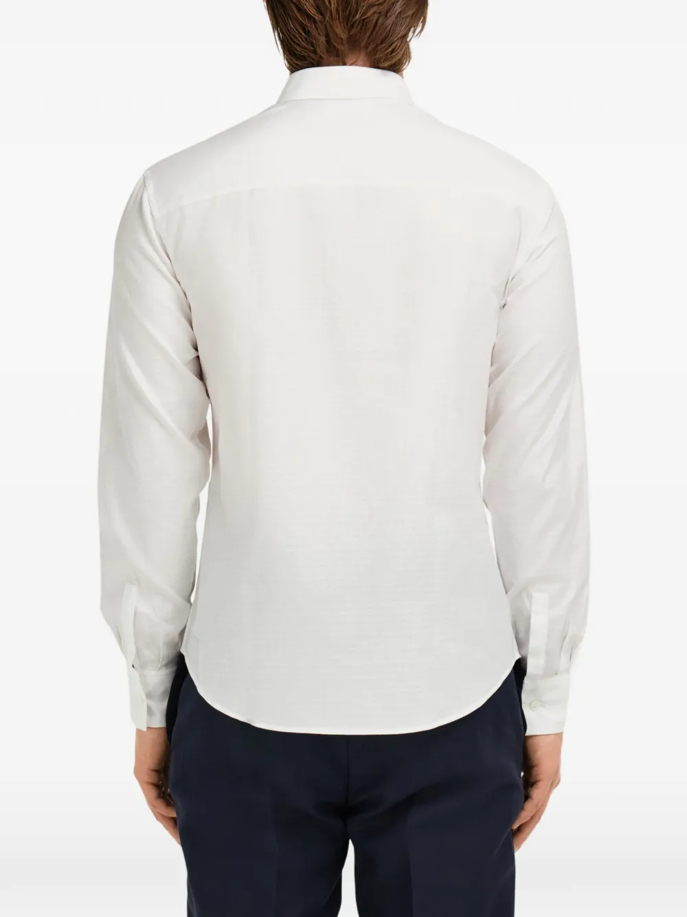 Ferragamo -monogram shirt Wit