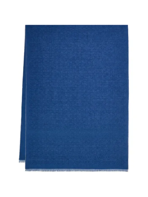 Ferragamo logo embellished stole