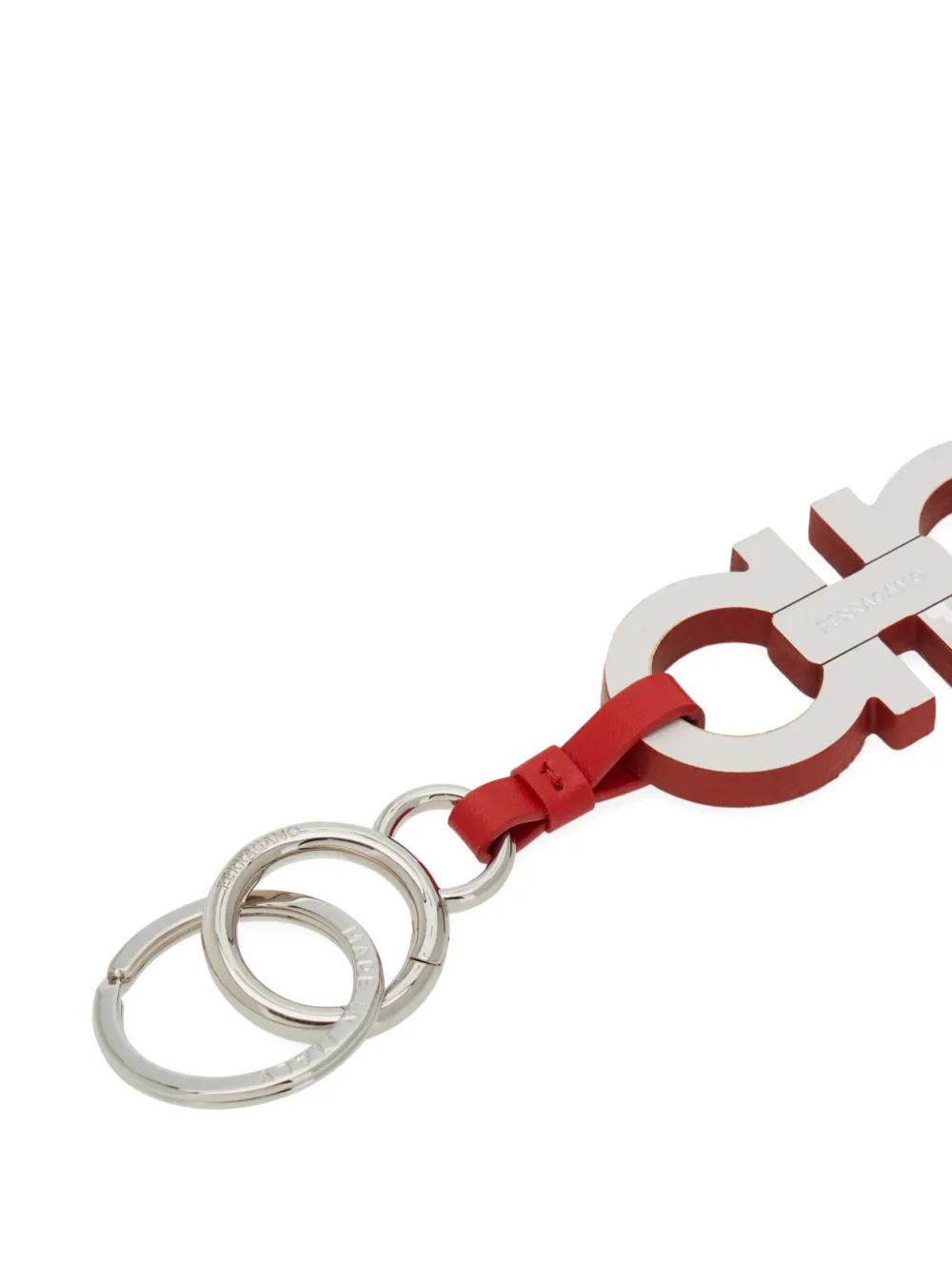 Ferragamo Gancini keychain Citymatch Capsule Wit