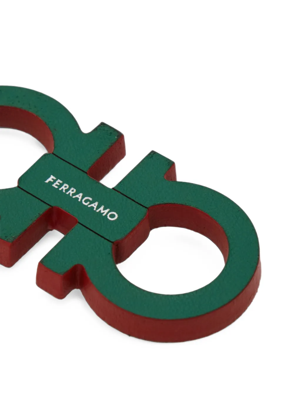 Ferragamo Gancini keychain Citymatch capsule Zilver