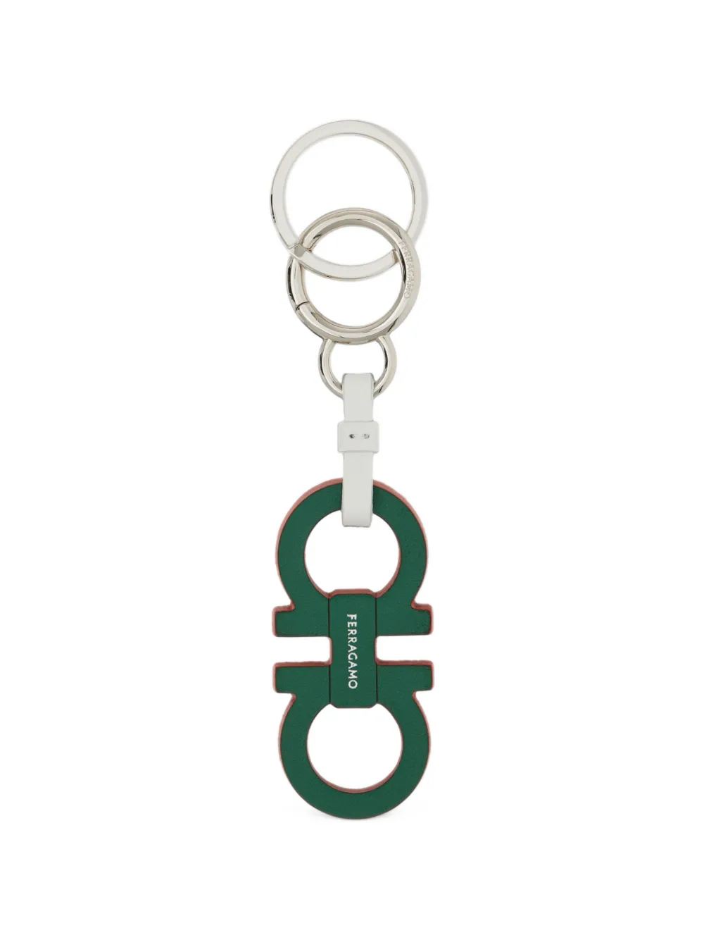 Ferragamo Gancini keychain Citymatch capsule Zilver