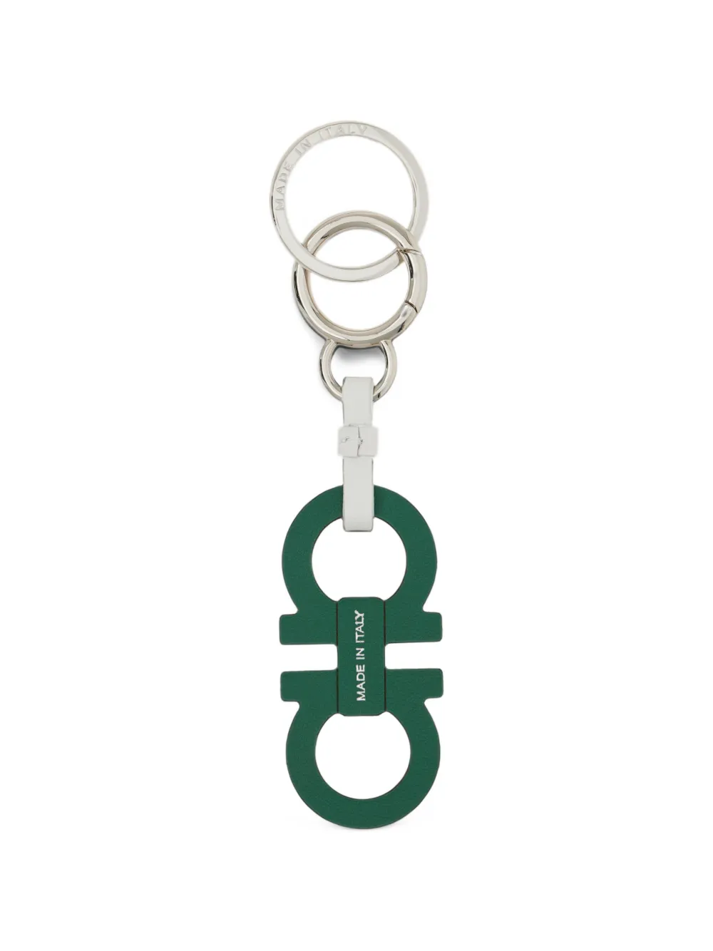 Ferragamo Gancini keychain Citymatch capsule Zilver
