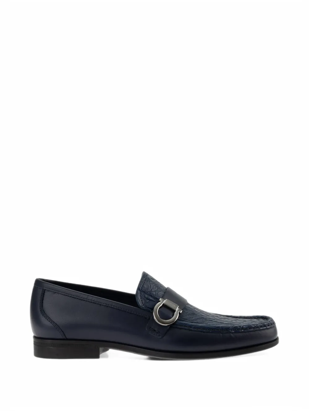 Ferragamo loafers with Gancini ornament - Blau