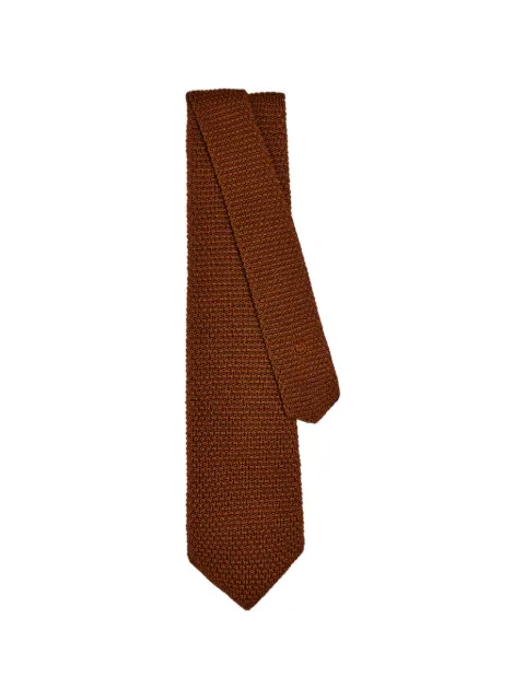 Ferragamo silk and cashmere tie - infinite inspirations