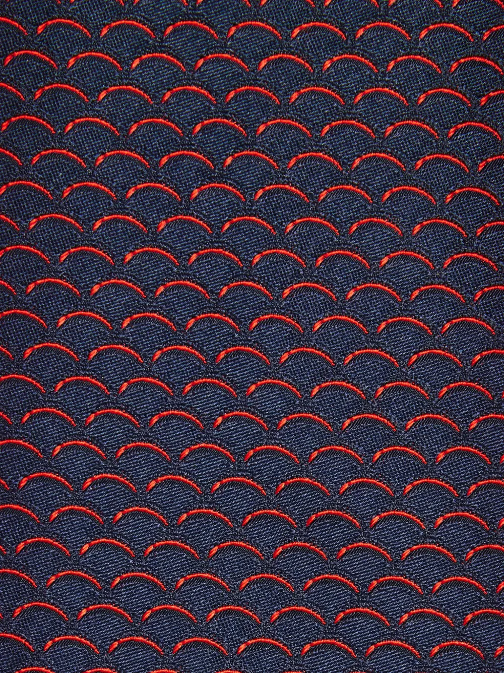 Ferragamo Archi print silk tie Infinite Inspirations Blauw