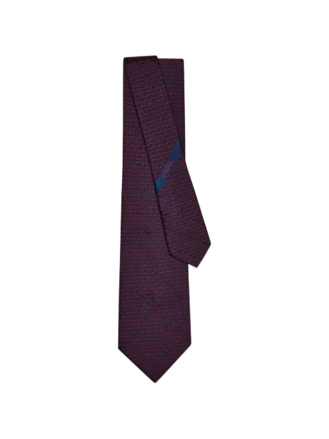 Ferragamo Archi print silk tie - Infinite Inspirations