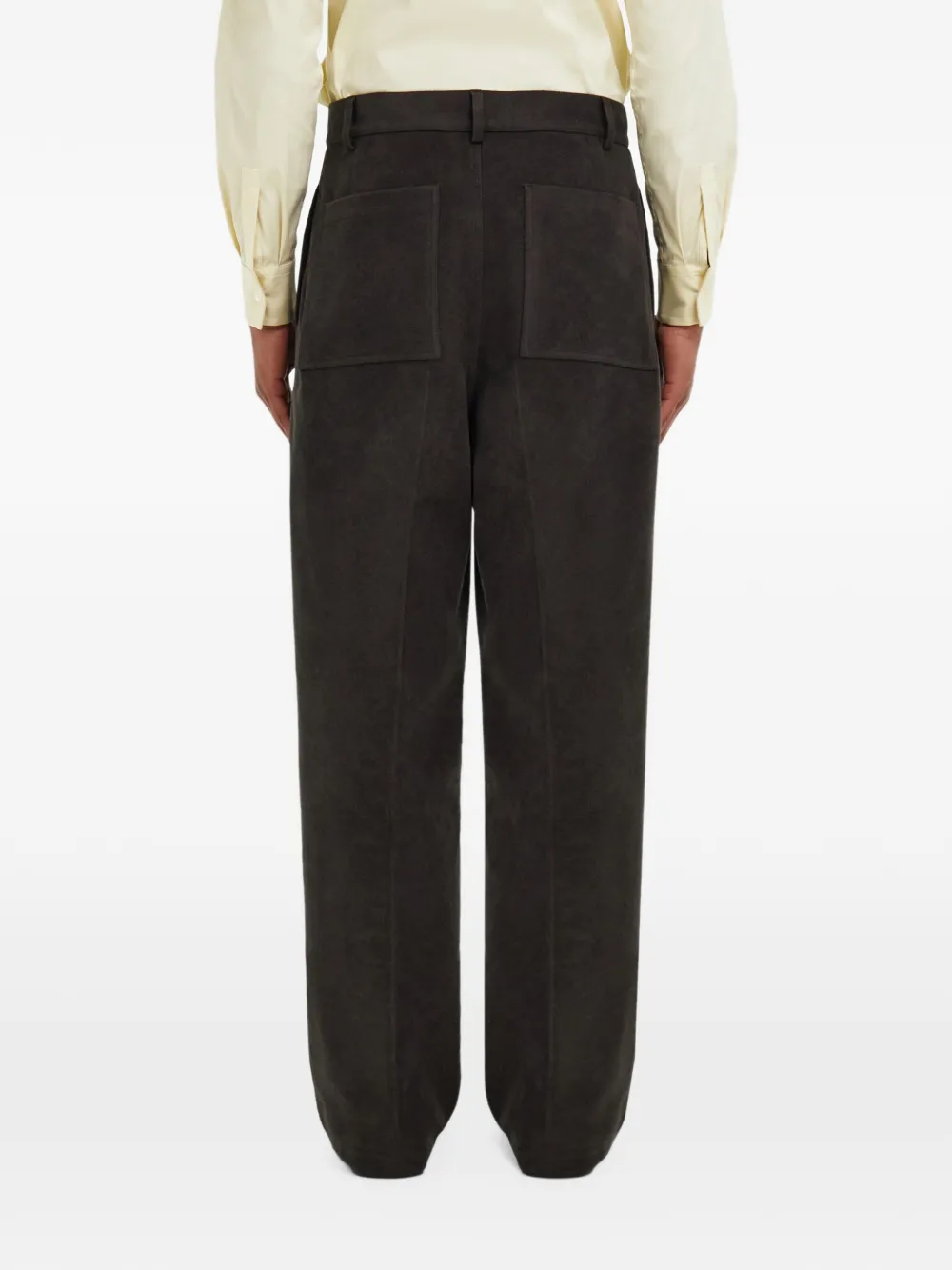 Ferragamo workwear trousers with mini pocket detail Bruin