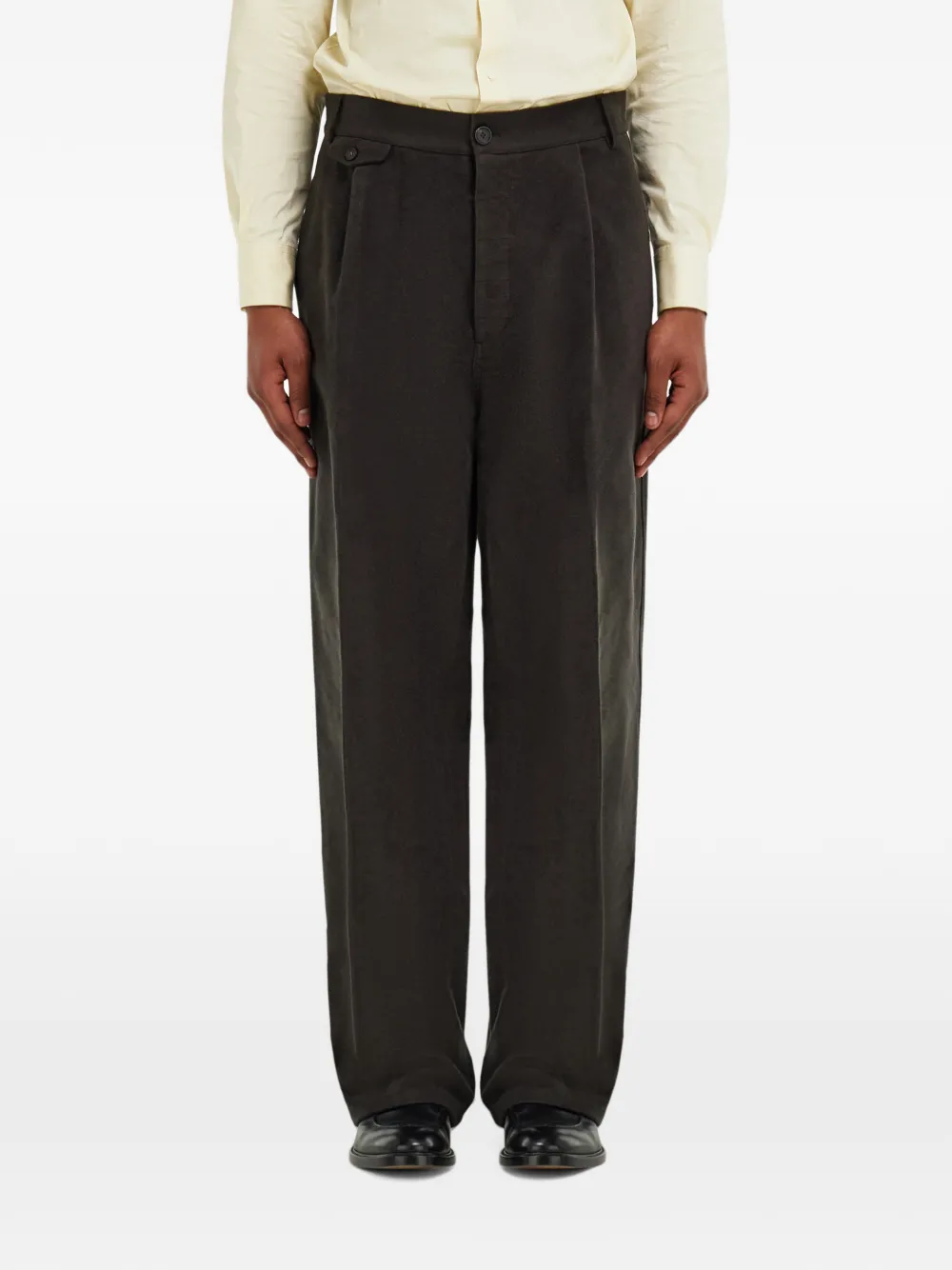 Ferragamo workwear trousers with mini pocket detail Bruin