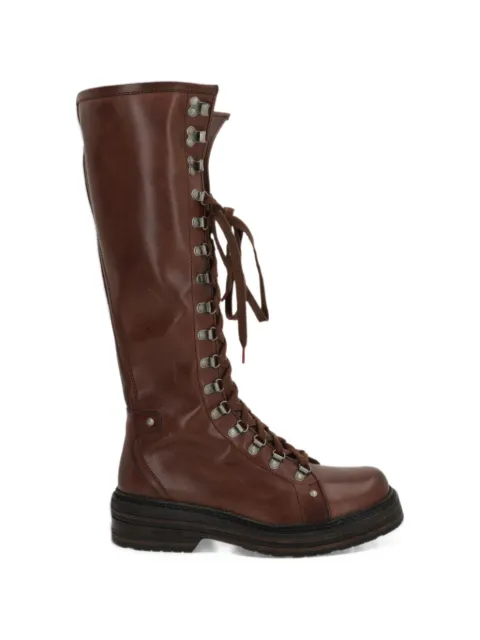 Miu Miu leather boots