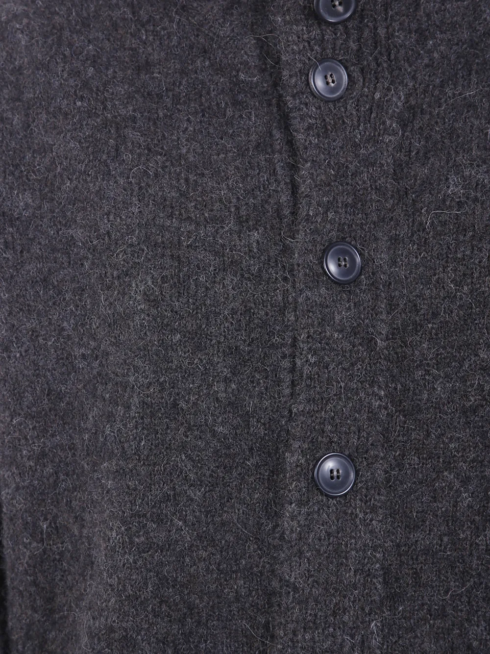 Filippo De Laurentiis alpaca high-neck cardigan Grijs