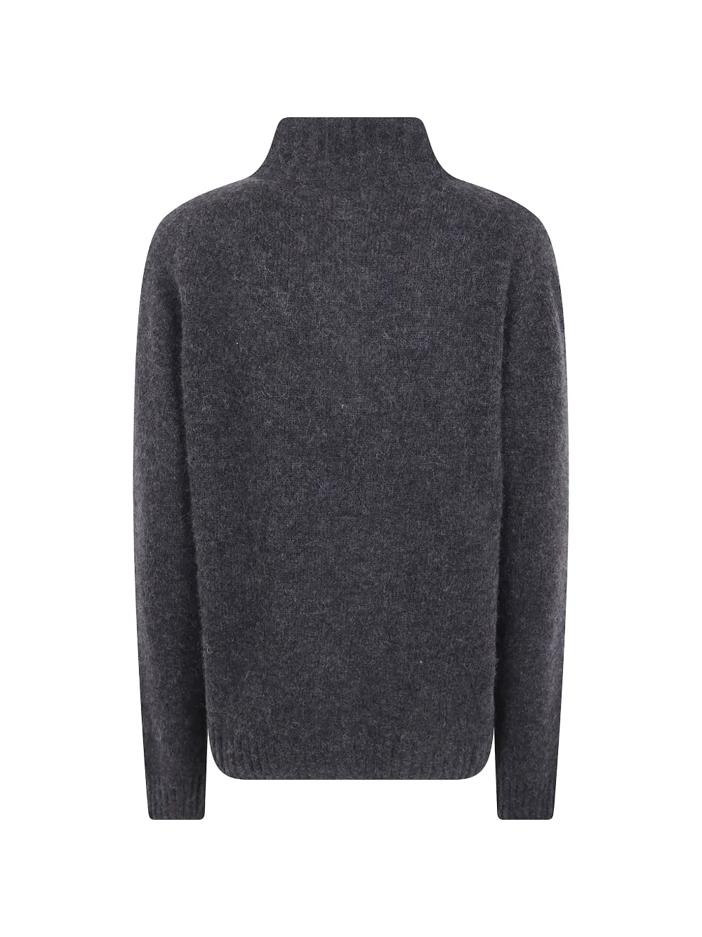 Filippo De Laurentiis alpaca high-neck cardigan Grijs