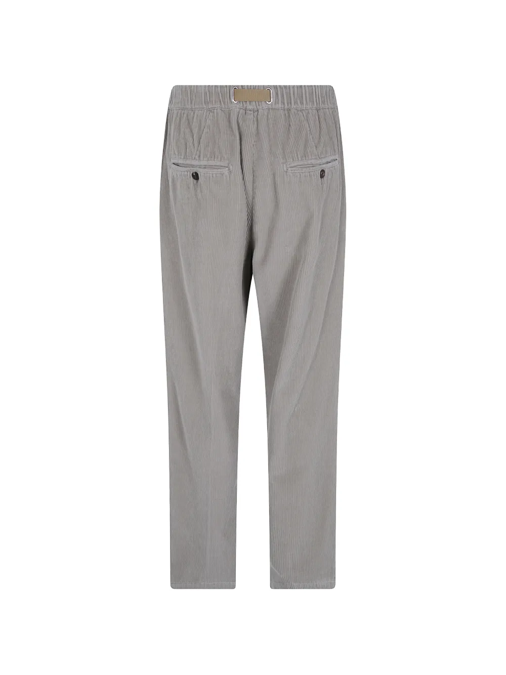 WHITESAND Ribfluwelen broek Grijs