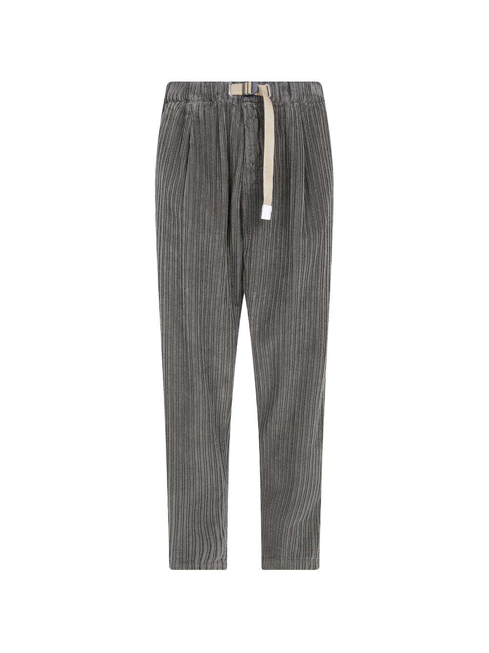 WHITESAND corduroy pleated trousers - Grau
