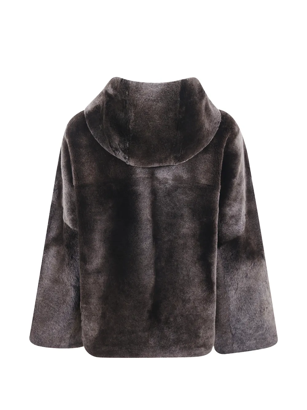Yves Salomon hooded shearling jacket Bruin
