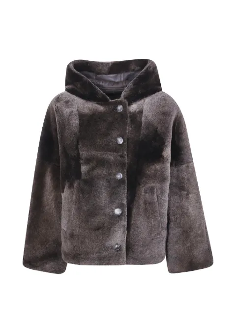 Yves Salomon chaqueta con capucha