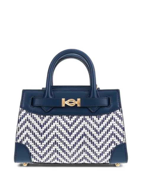 Tyler Ellis 20 Winnie wicker tote bag