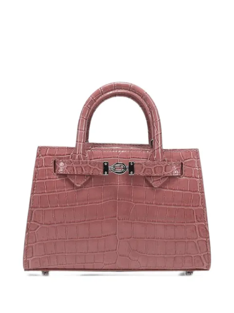 Tyler Ellis 20 Winnie crocrodile-effect leather tote bag