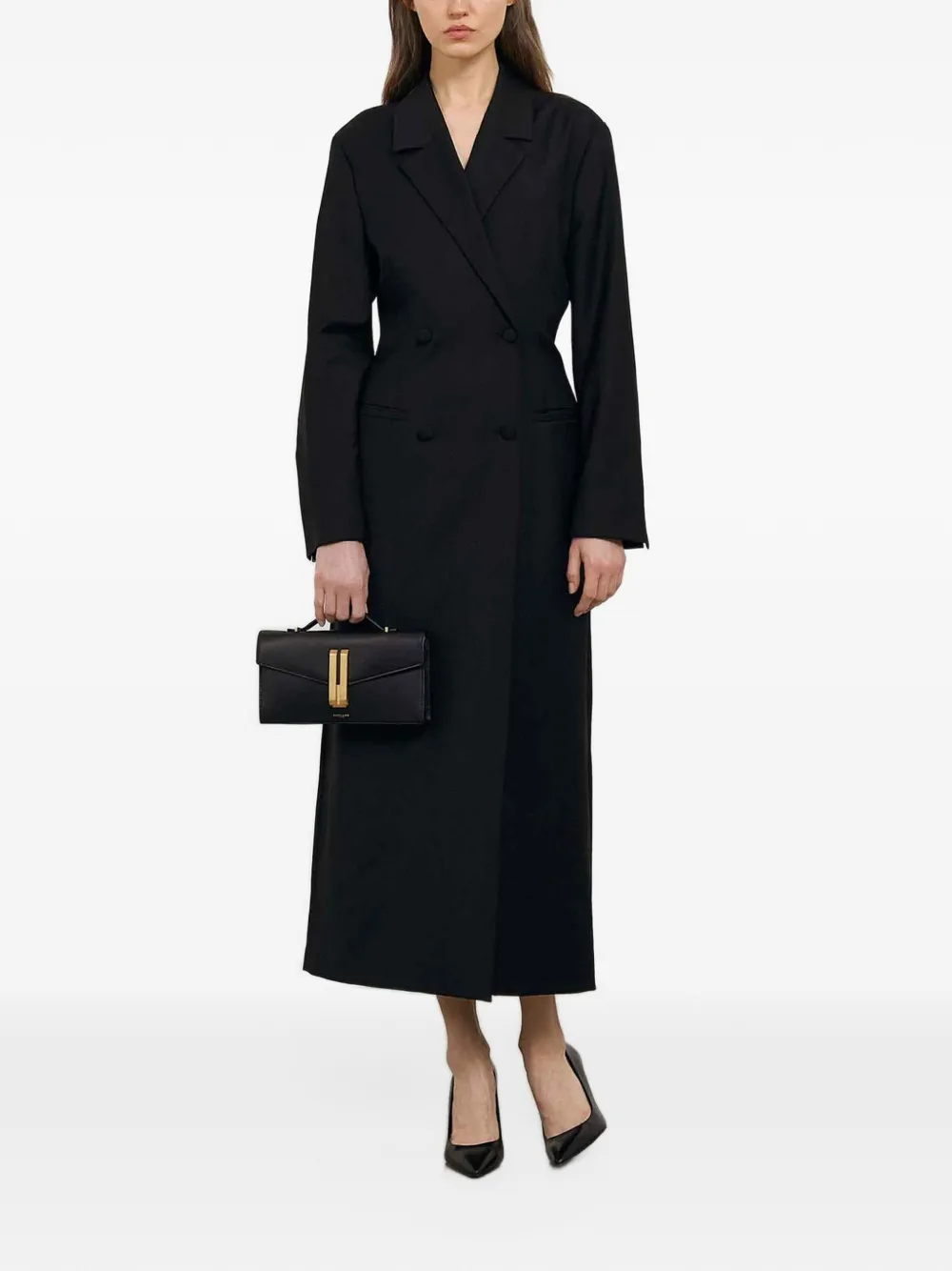 DeMellier the Vancouver clutch bag Zwart