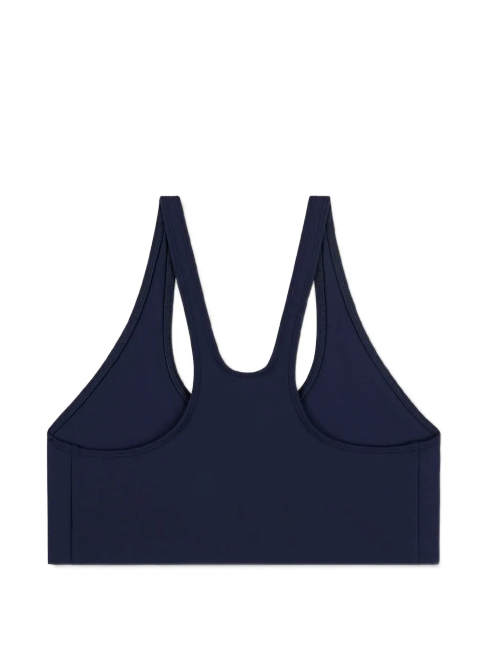 Sporty & Rich Billie logo-print sports top Blauw