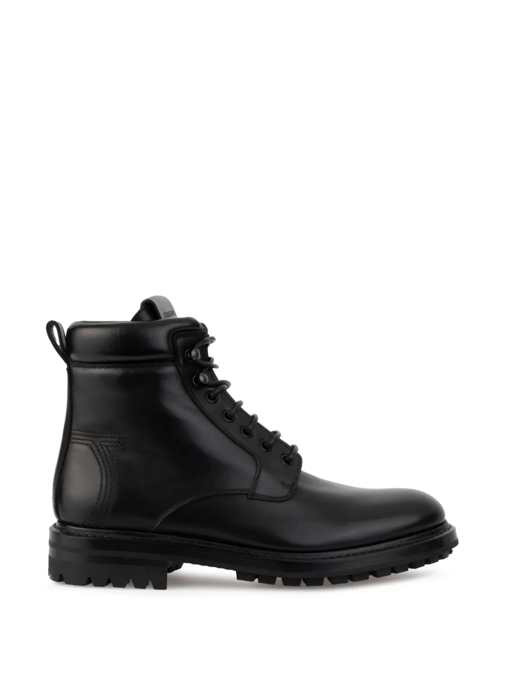 Ferragamo Tramezza lace-up boots - Schwarz