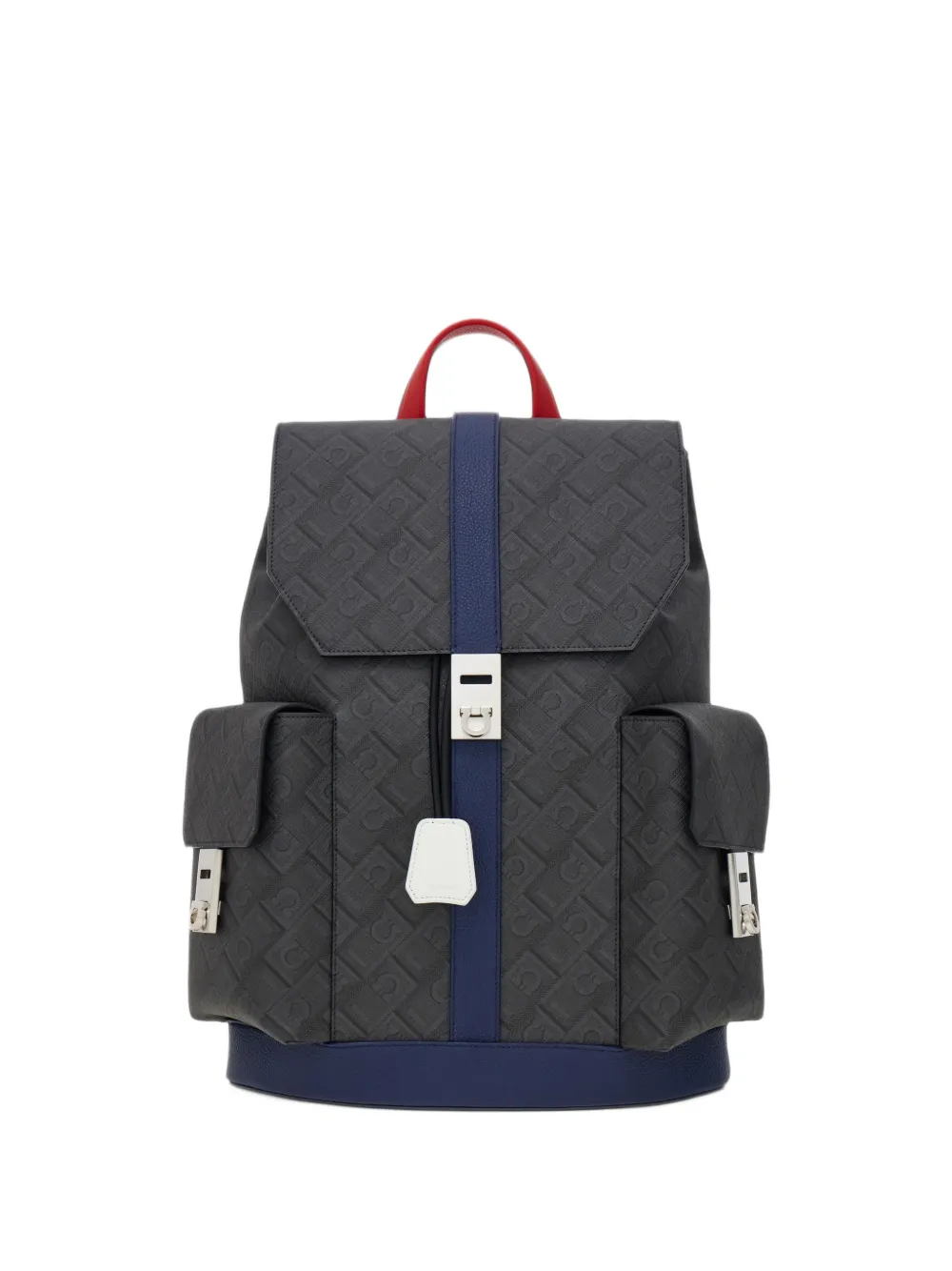 Ferragamo dual-pocket backpack - citymatch capsule - Nero