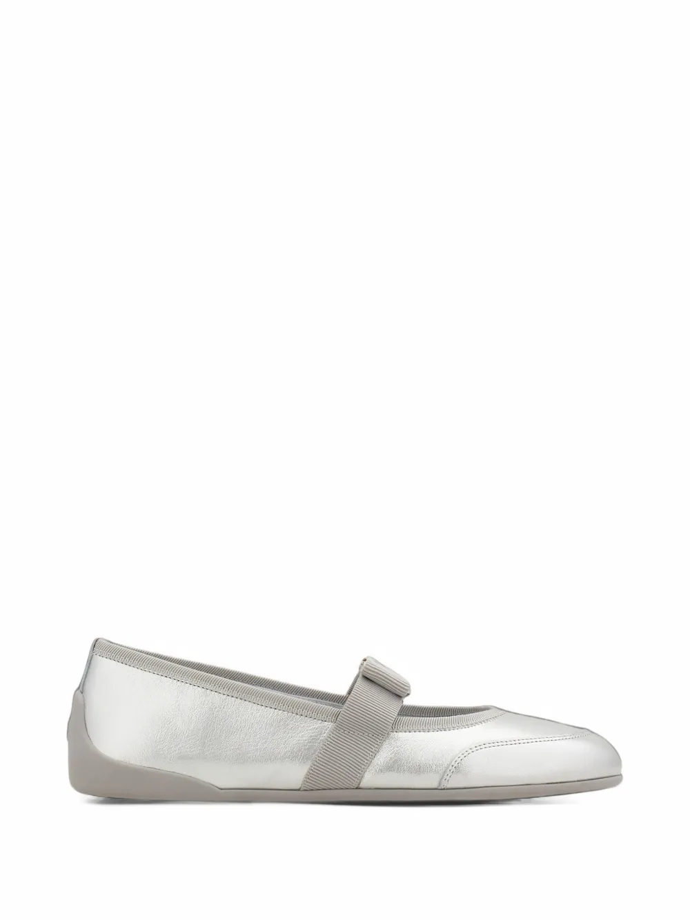 Ferragamo Sporty ballet flat - Silber