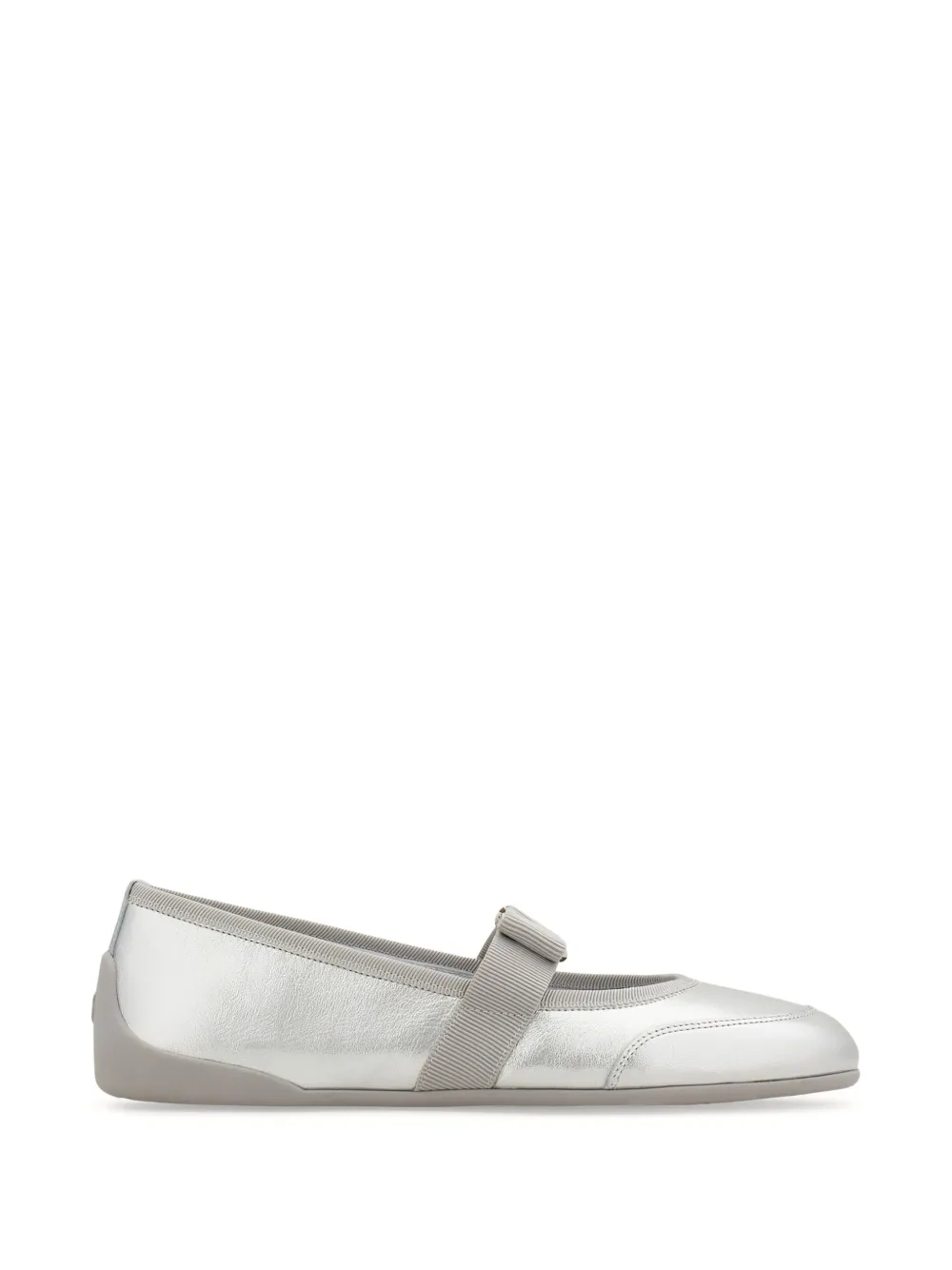 Ferragamo Sporty ballet flat - Argento