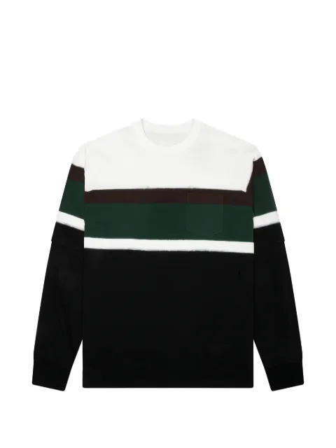 sacai Chusen-dyed cotton T-shirt