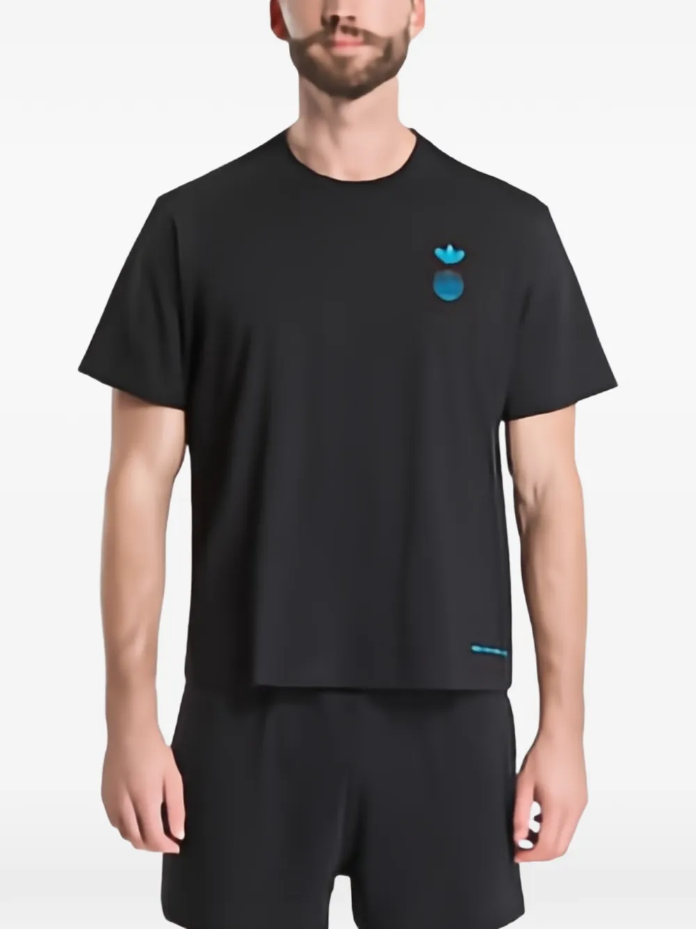 adidas Bad Bunny T-shirt met grafische print Zwart