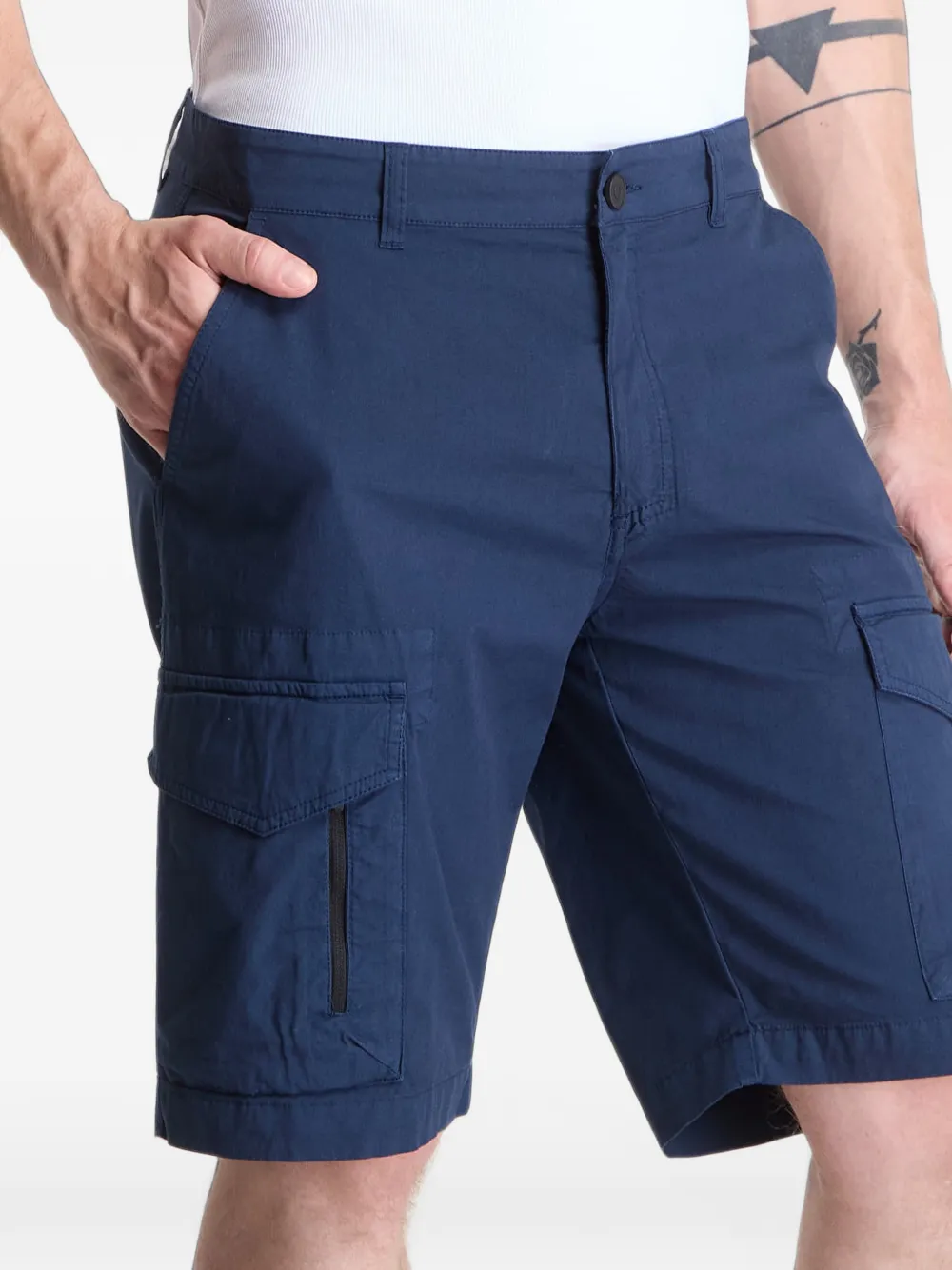 MC2 Saint Barth Wake cargo shorts Blauw