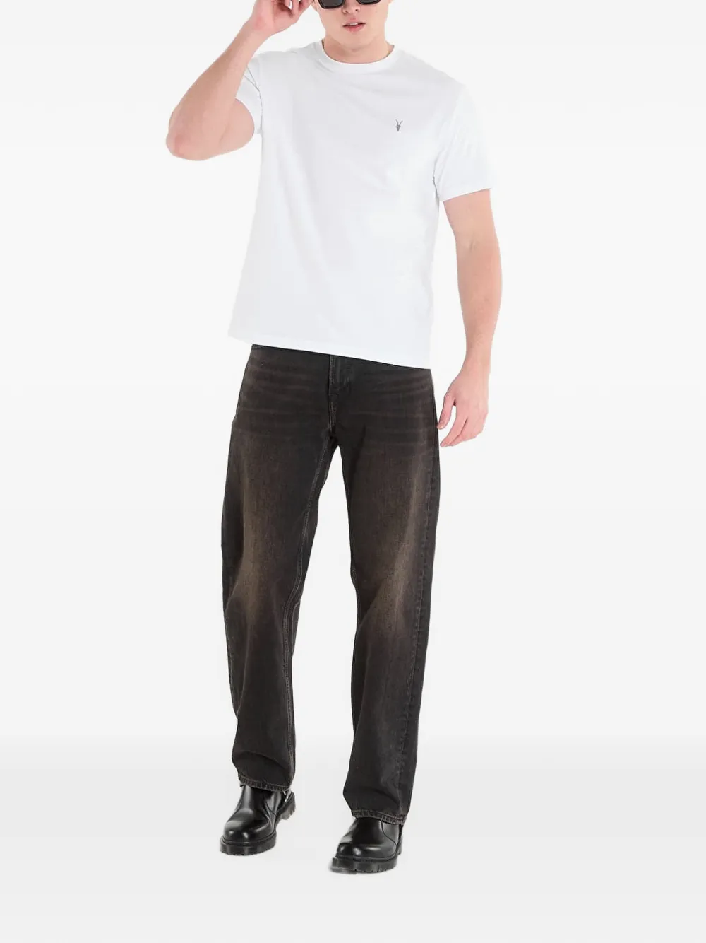AllSaints Dexter crew-neck T-shirt - Bianco