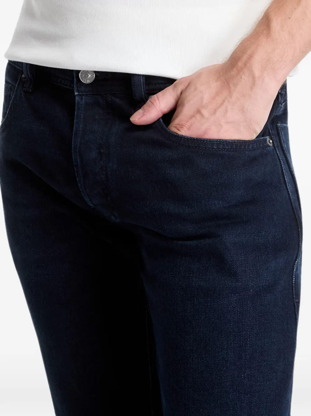 Diesel bootcut jeans low-waist 2007 Zatiny Blauw