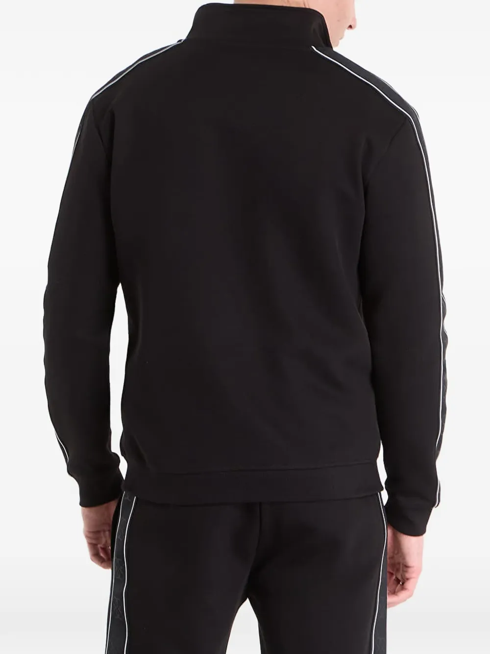 GUESS USA side logo sweatshirt Zwart