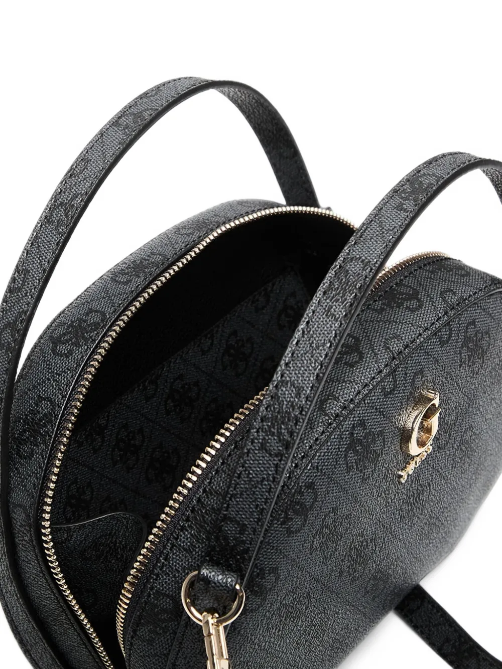 GUESS USA Coleen logo-print tote bag Grijs