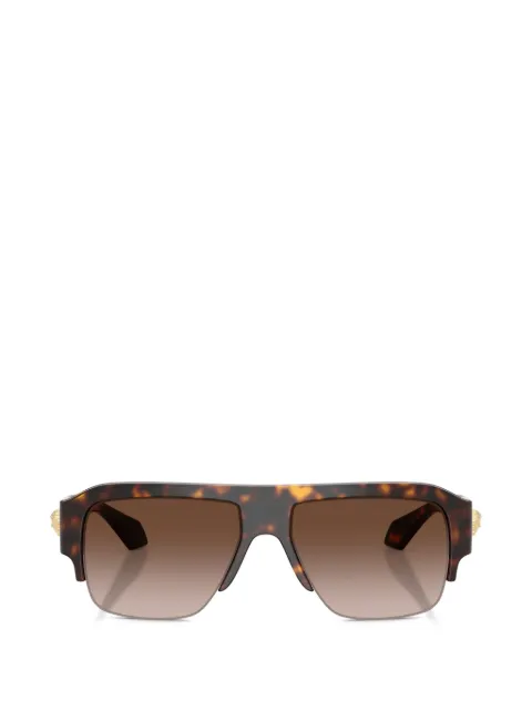 Versace Eyewear Vance medusa tortoiseshell-effect sunglasses