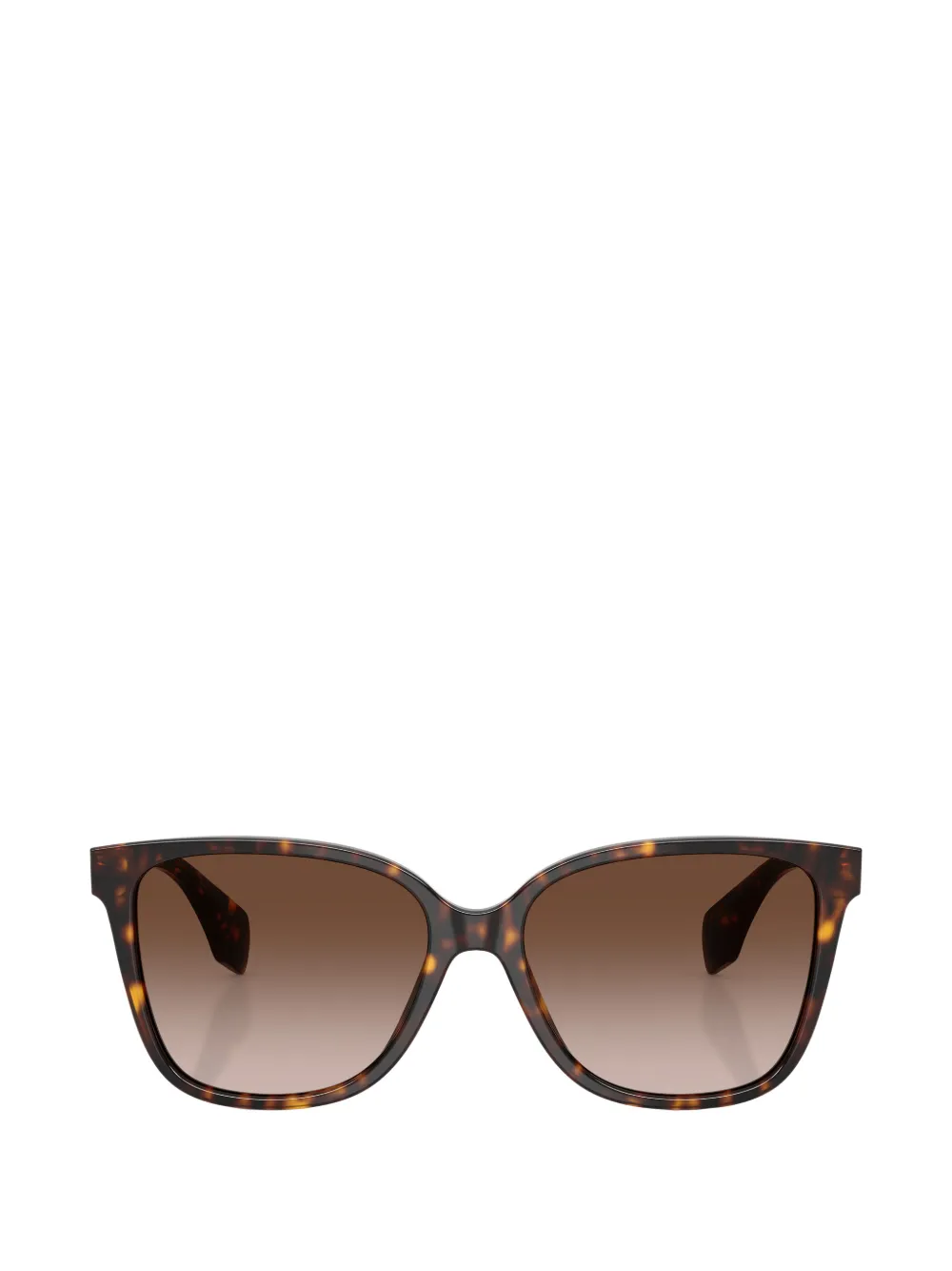 Versace Eyewear Zonnebril met rechthoekig montuur Bruin