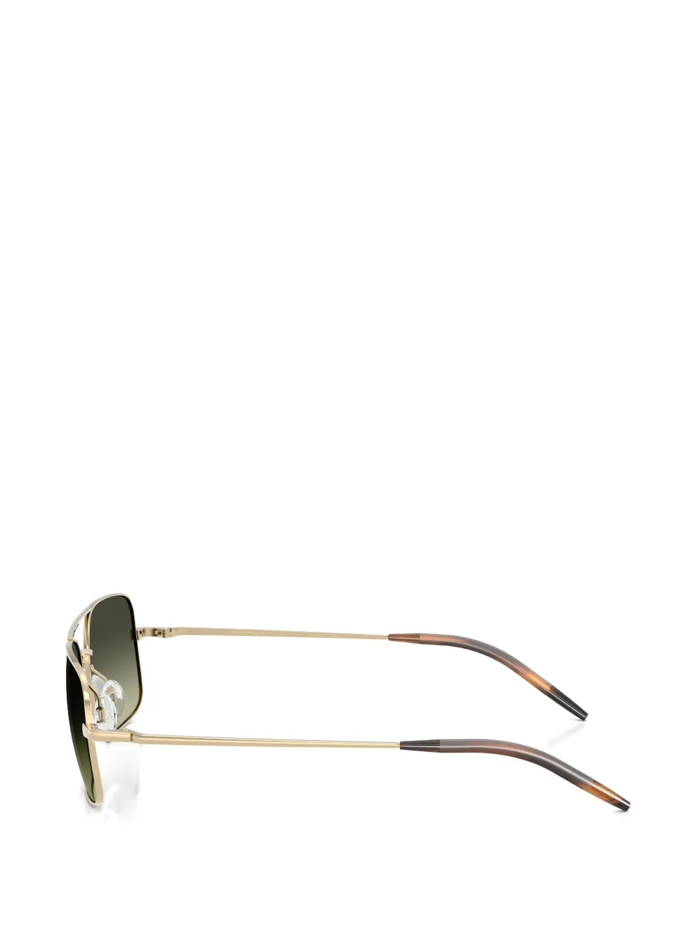 Oliver Peoples Victory II rectangle-frame sunglasses Goud