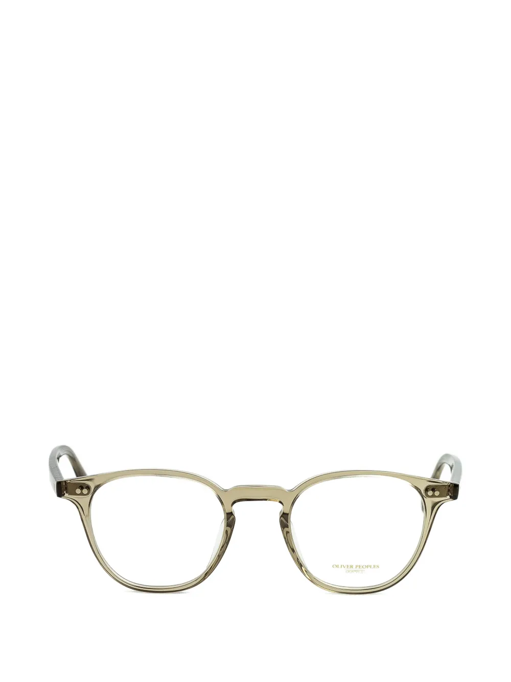 Oliver Peoples Edmin round-frame glasses Groen