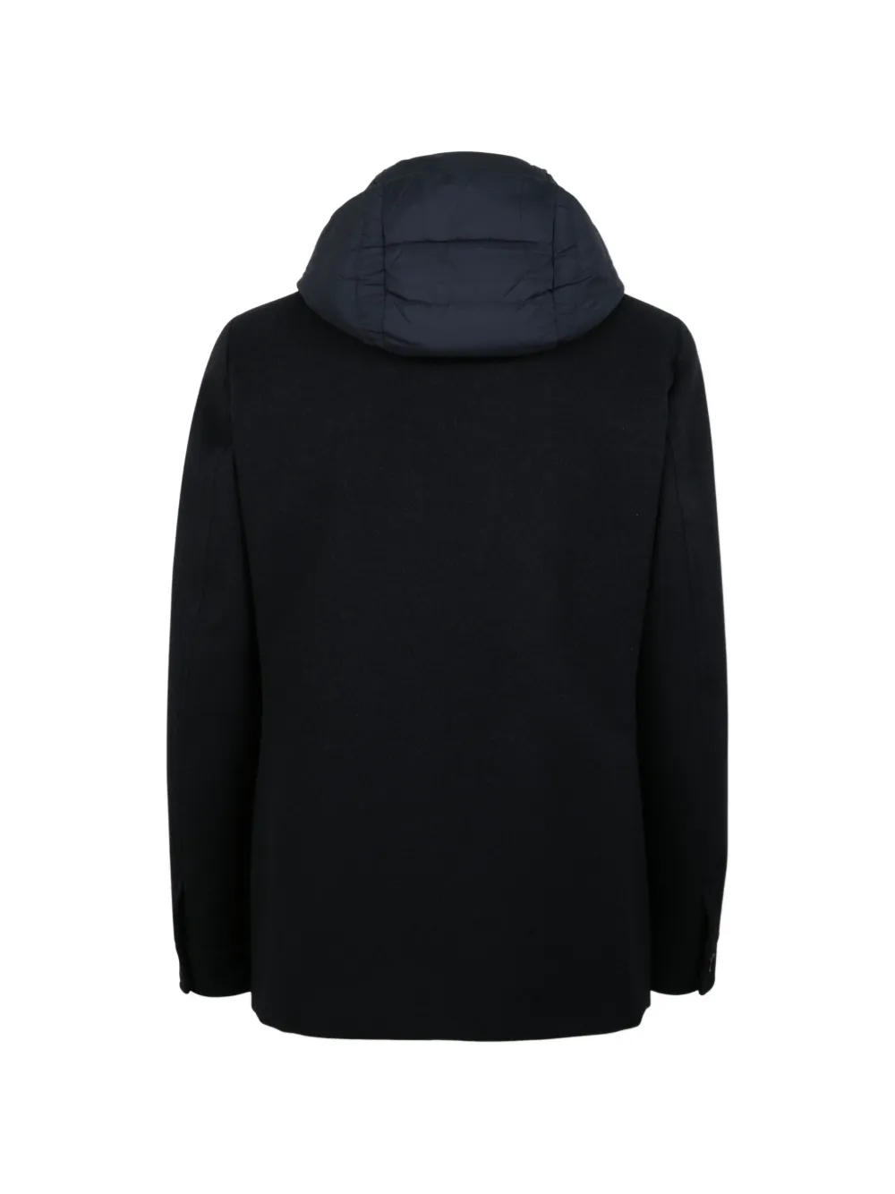 Moorer Barolo hooded coat Blauw