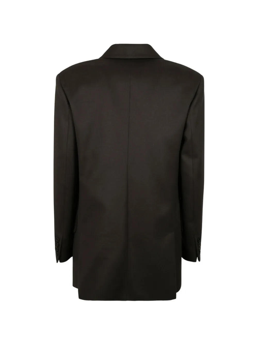 Max Mara Olimpia jack met dubbele rij knopen Bruin