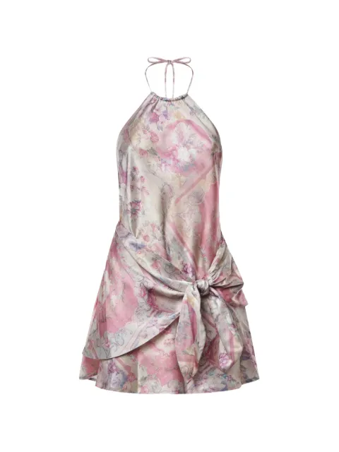 For Love And Lemons Lani halter-neck mini dress