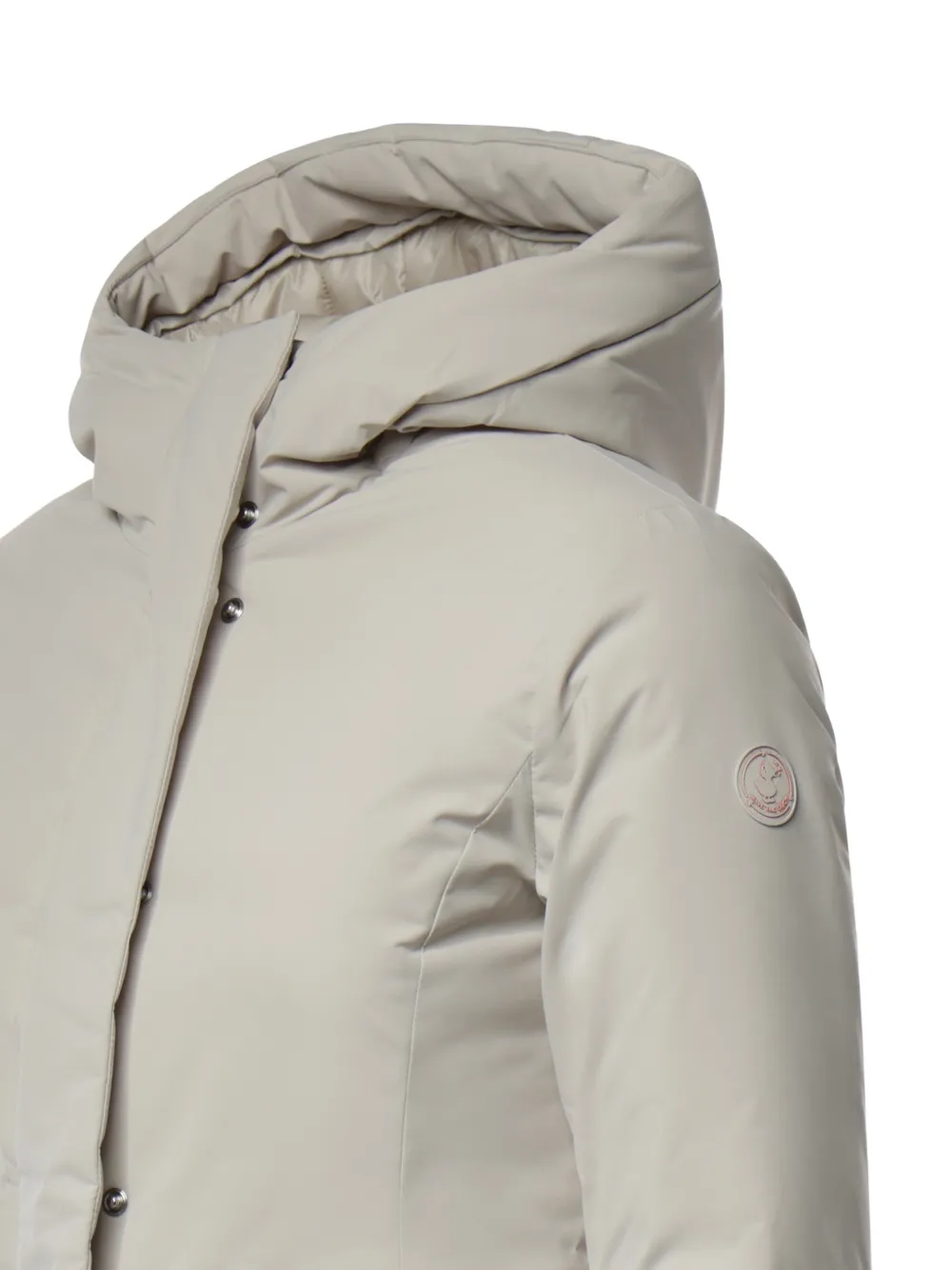 Save The Duck Leyla hooded padded coat Beige