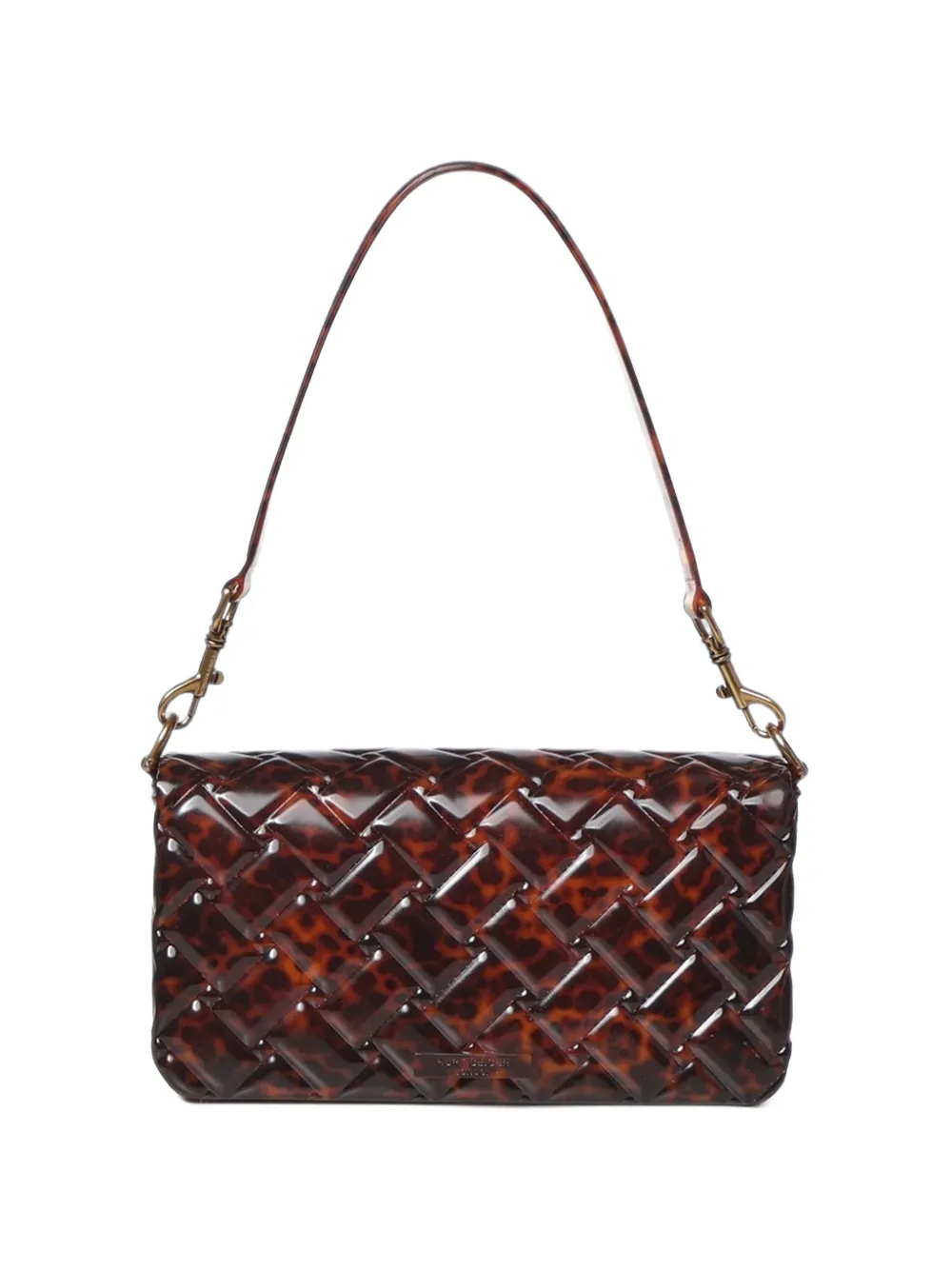 Kurt Geiger London jelly Kensington shoulder drench bag Bruin