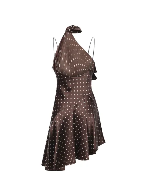 For Love And Lemons Teddi polka-dot ruffled mini dress