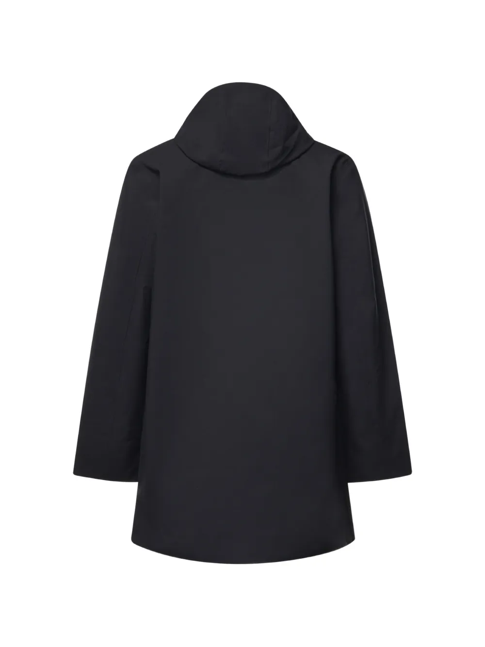 Save The Duck hooded press-stud jacket Zwart