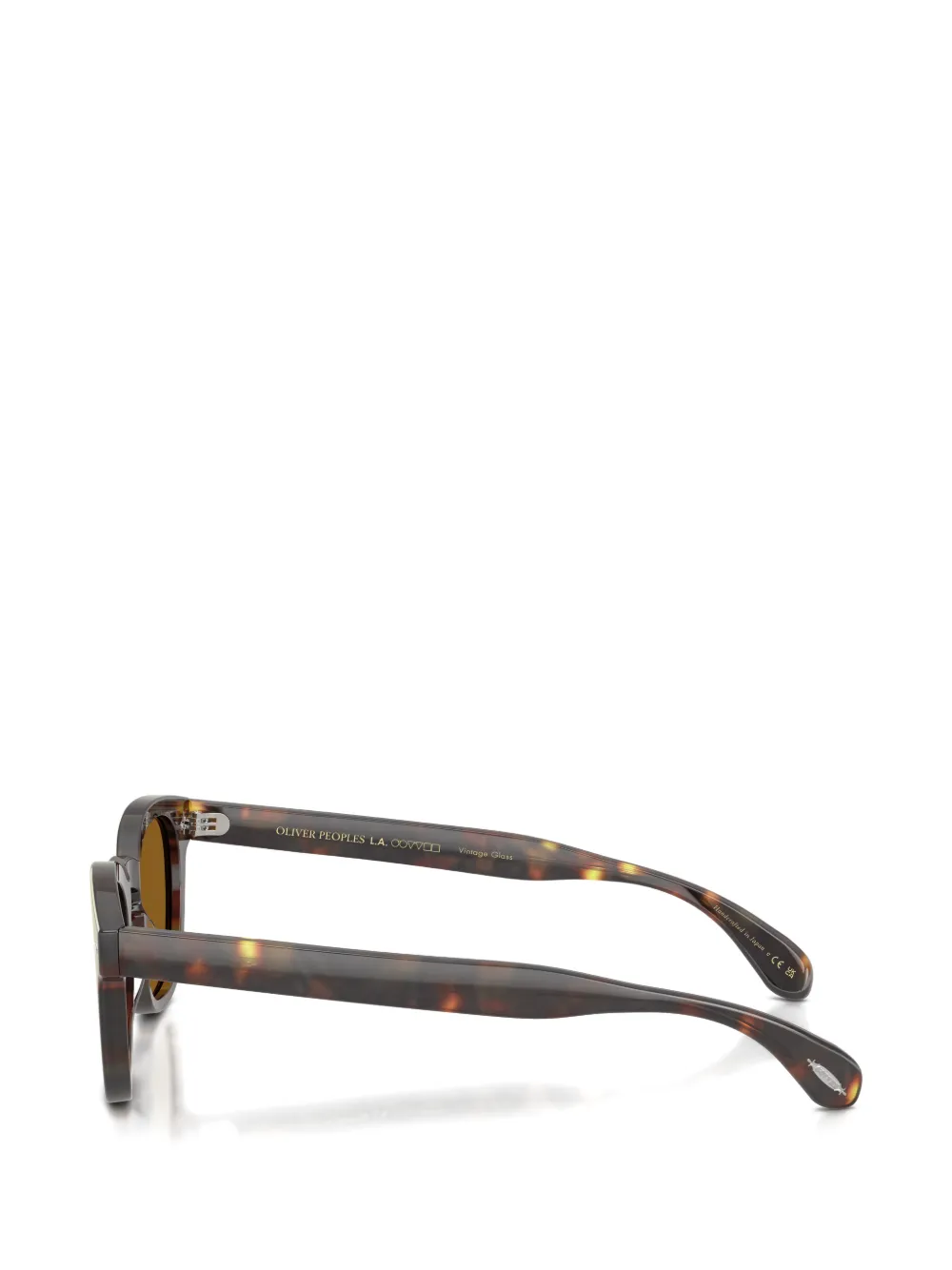 Oliver Peoples Sheldrake tortoiseshell-effect sunglasses Bruin