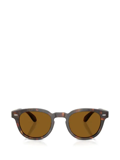 Oliver Peoples Sheldrake tortoiseshell-effect sunglasses