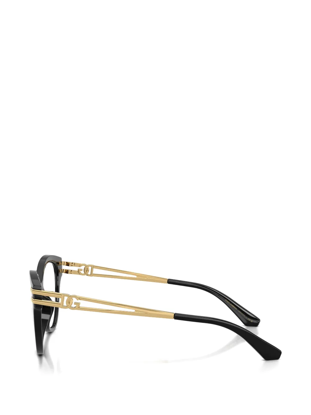 Dolce & Gabbana Eyewear cat-eye glasses Zwart