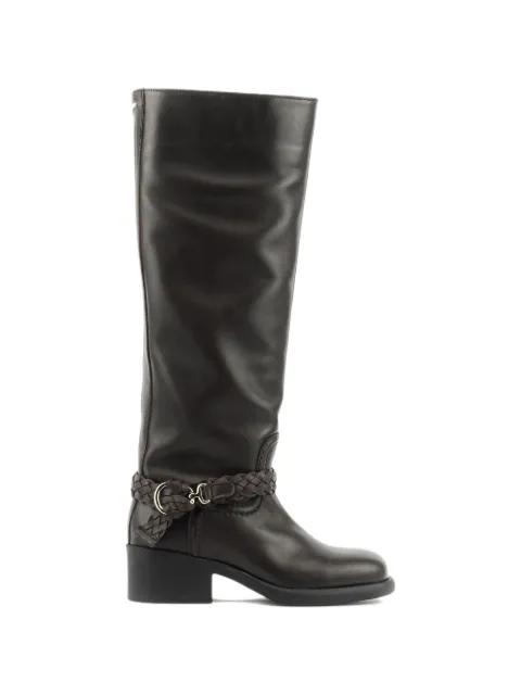 Nubikk Lizzy Lynn braided-strap boots